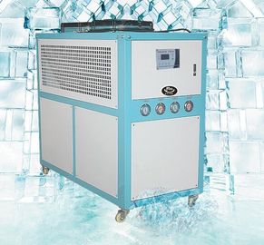 چیلرهای صنعتی خنک کننده با آب گرم، کنترل کننده دمای دیجیتال 30 درجه حرارت هوا سرد می شود